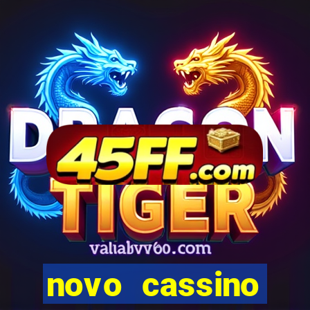 novo cassino pagando no cadastro